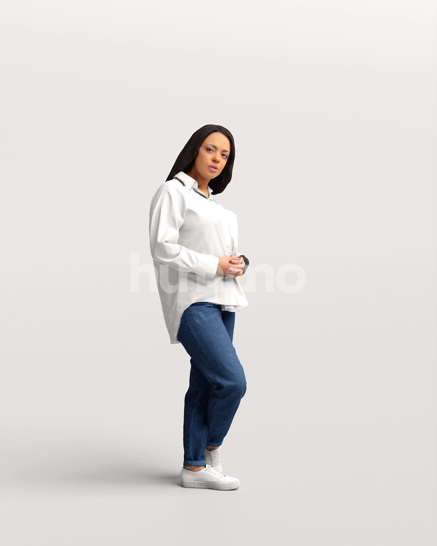 Humano 6 - Collection 2303 - PEOPLE FOR OFFICE - 6 x 3D models  3D model_6