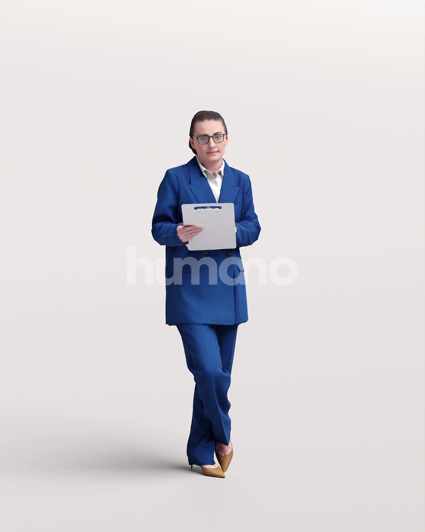 Humano 6 - Collection 2303 - PEOPLE FOR OFFICE - 6 x 3D models  3D model_5