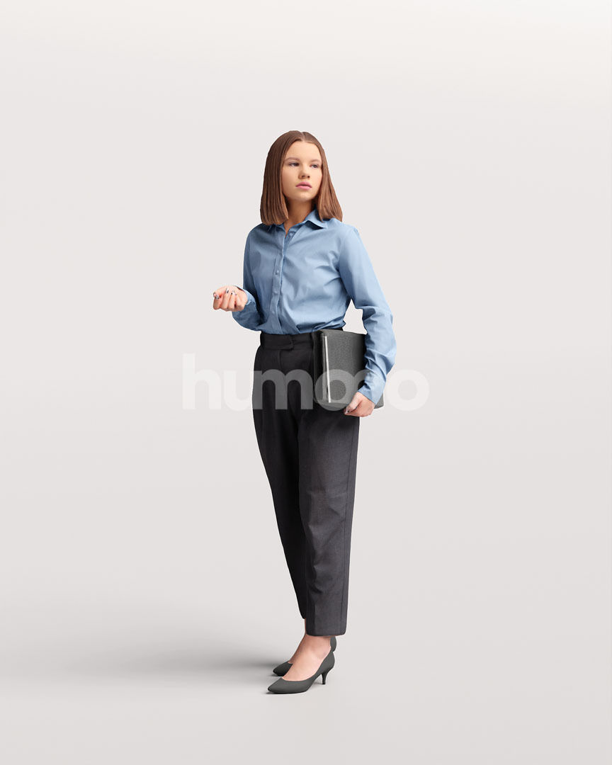 Humano 6 - Collection 2303 - PEOPLE FOR OFFICE - 6 x 3D models  3D model_2