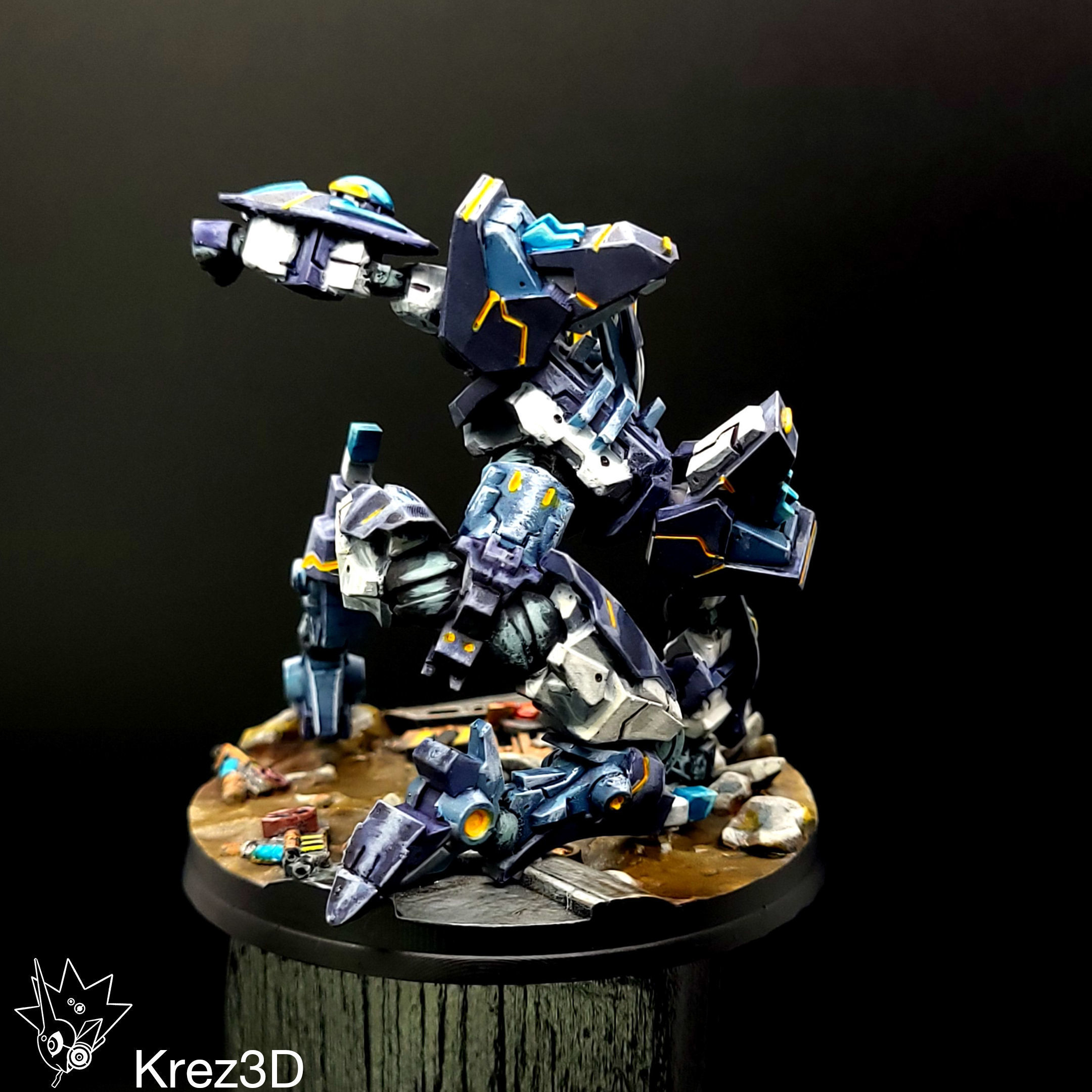 SA-5 Steel Striker 3D print model_5