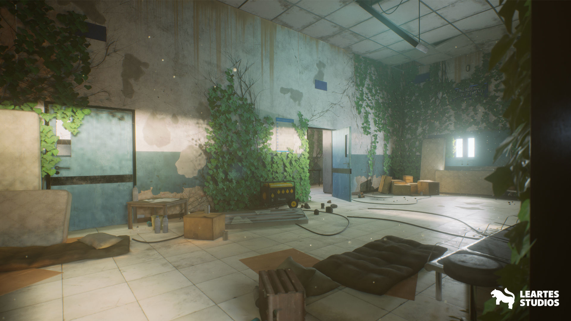 Abandoned Environments Mega Bundle Vol 1 Low-poly 3D model_13