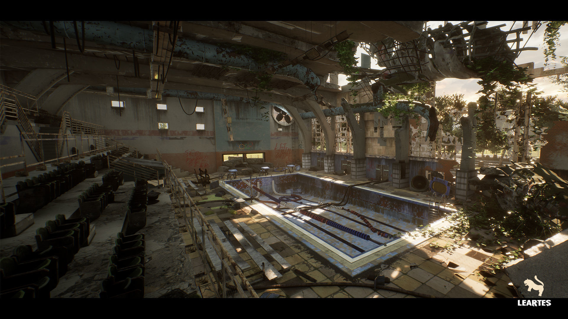 Abandoned Environments Mega Bundle Vol 1 Low-poly 3D model_16
