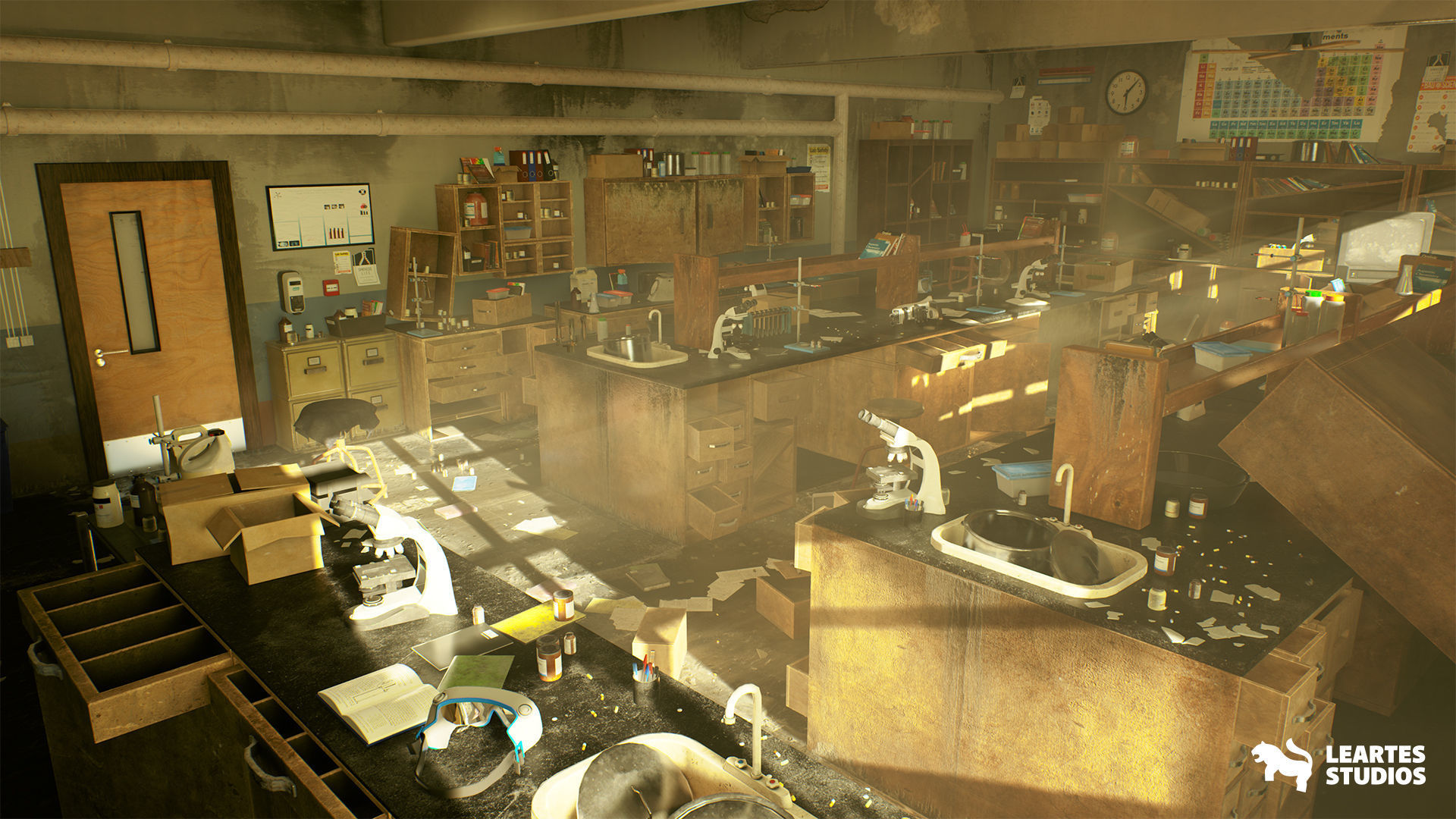 Abandoned Environments Mega Bundle Vol 1 Low-poly 3D model_2