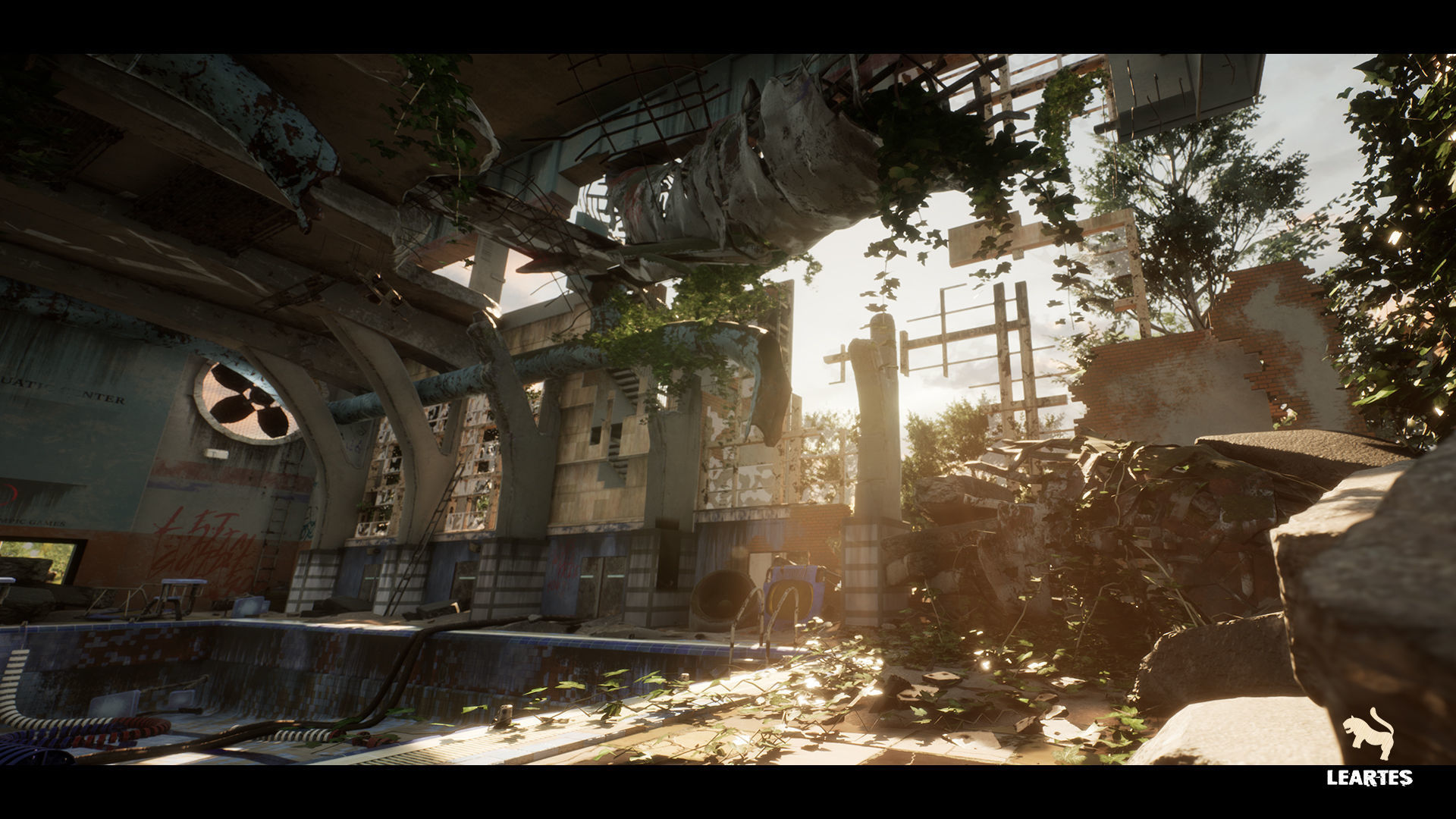 Abandoned Environments Mega Bundle Vol 1 Low-poly 3D model_17