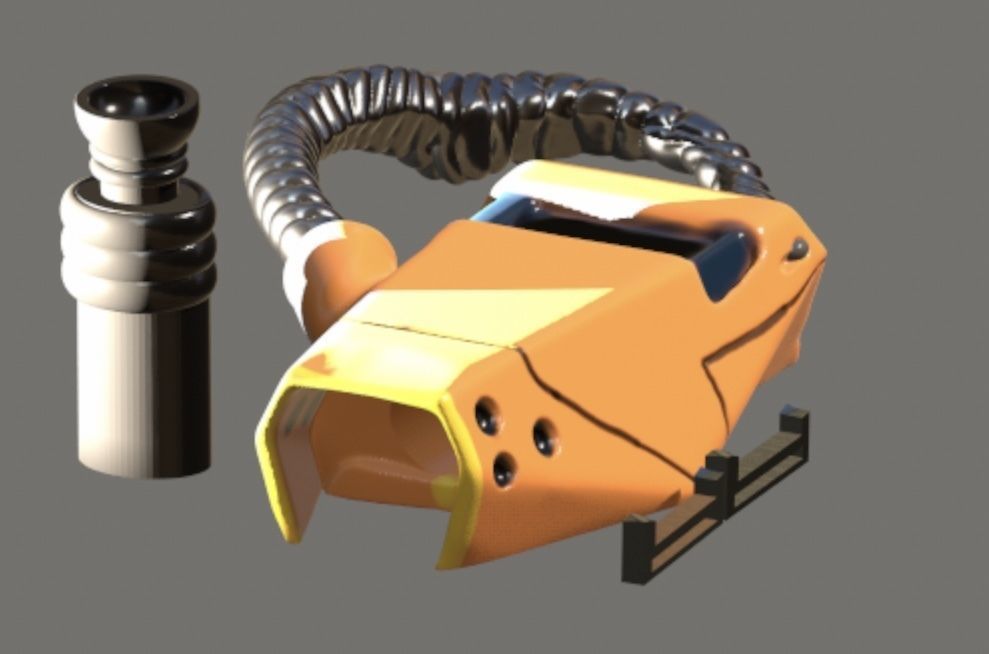 buzz lightyear lazer 3D print model_4