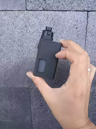 Squared 18650 Mechanical Squonk BF Vape Mod for Mod Maker 510 3D print model
