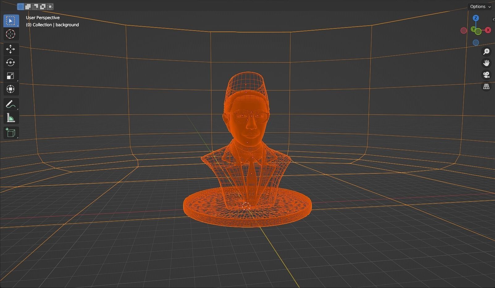 Mohammad Natsir 3D model_15