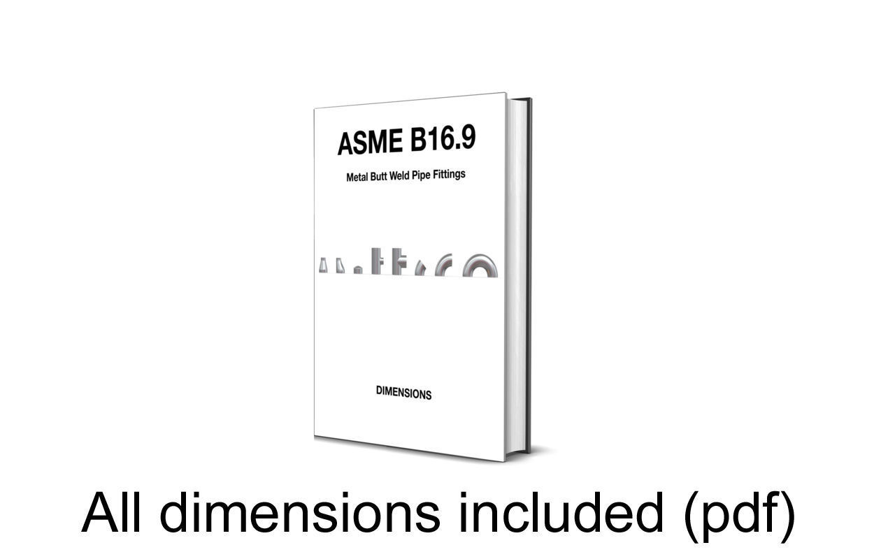 ASME Butt Weld Fittings - 700 Files CAD Collection 3D model_1