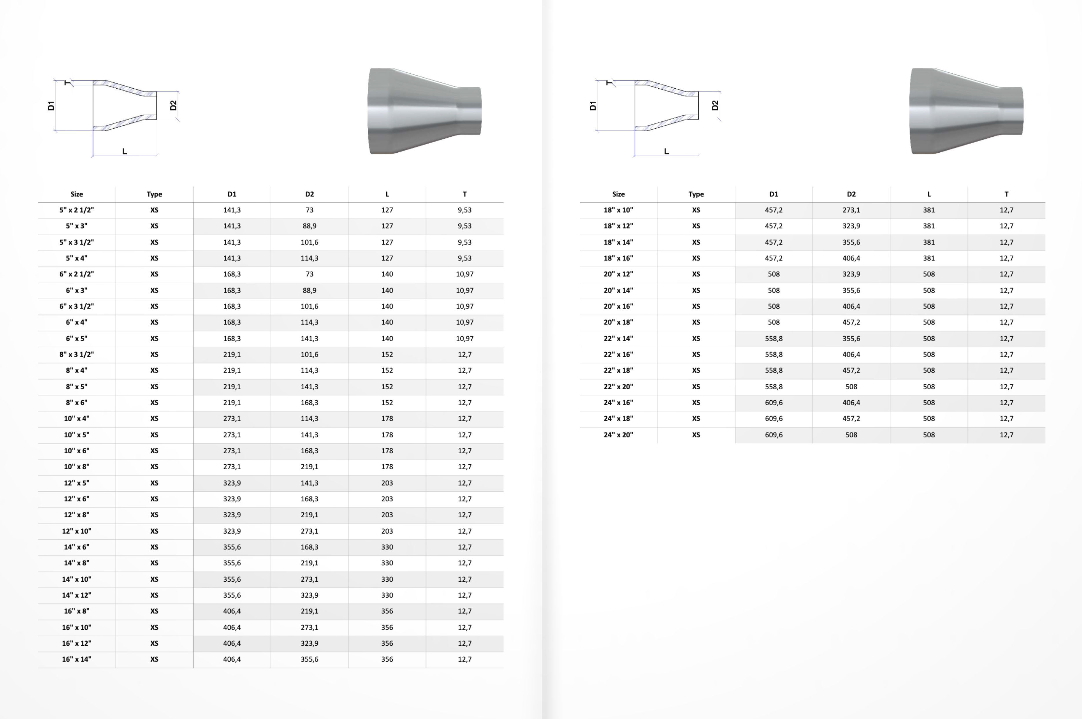 ASME Butt Weld Fittings - 700 Files CAD Collection 3D model_4