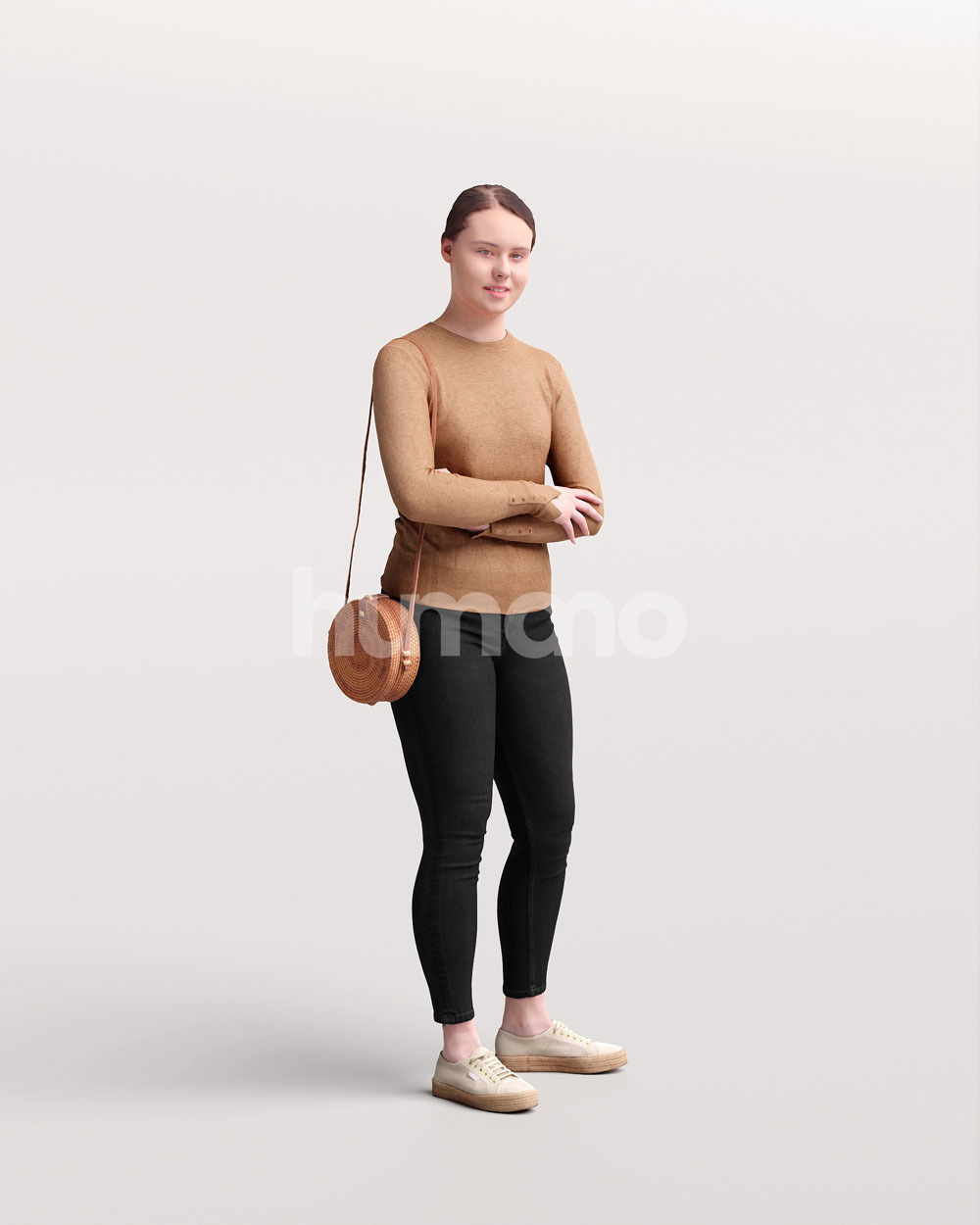 Humano 12-Collection 2307 - CASUAL PEOPLE MIX 02-12 x 3D models  3D model_3