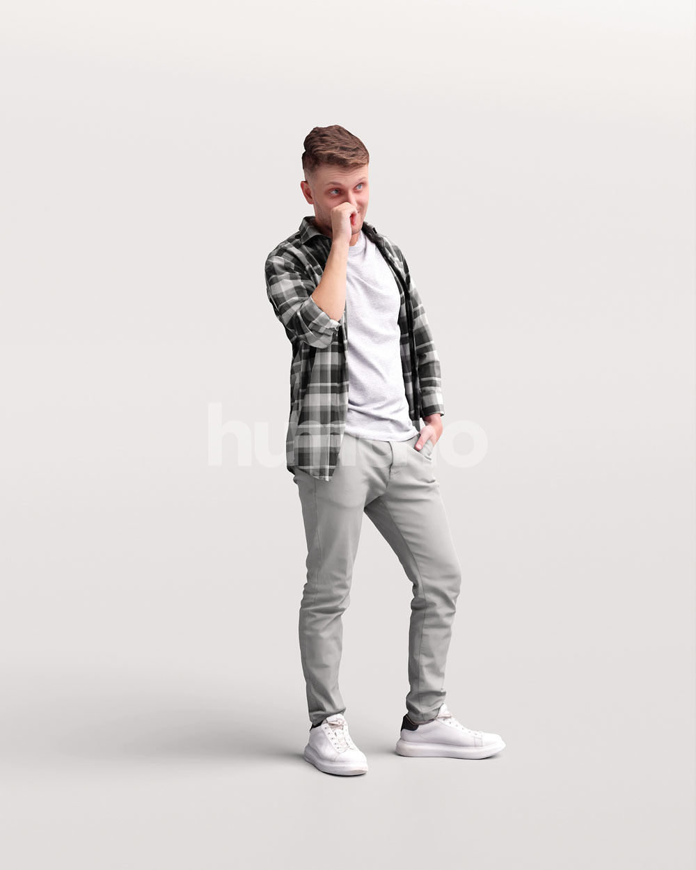 Humano 12-Collection 2307 - CASUAL PEOPLE MIX 02-12 x 3D models  3D model_2