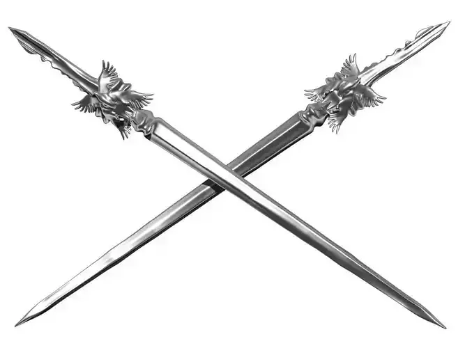 KEY HOLYSPIRIT SWORD HAIR PIN 