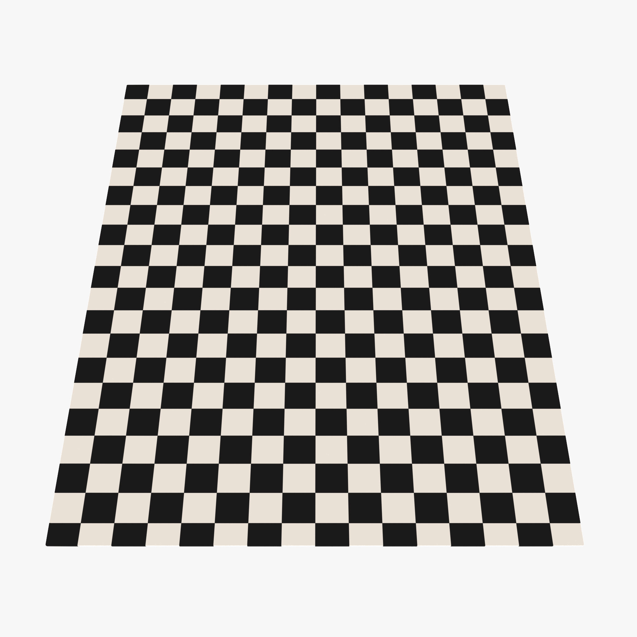 Rug carpet Low-poly 3D model_7