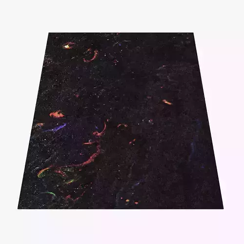 Rug carpet Low-poly 3D model