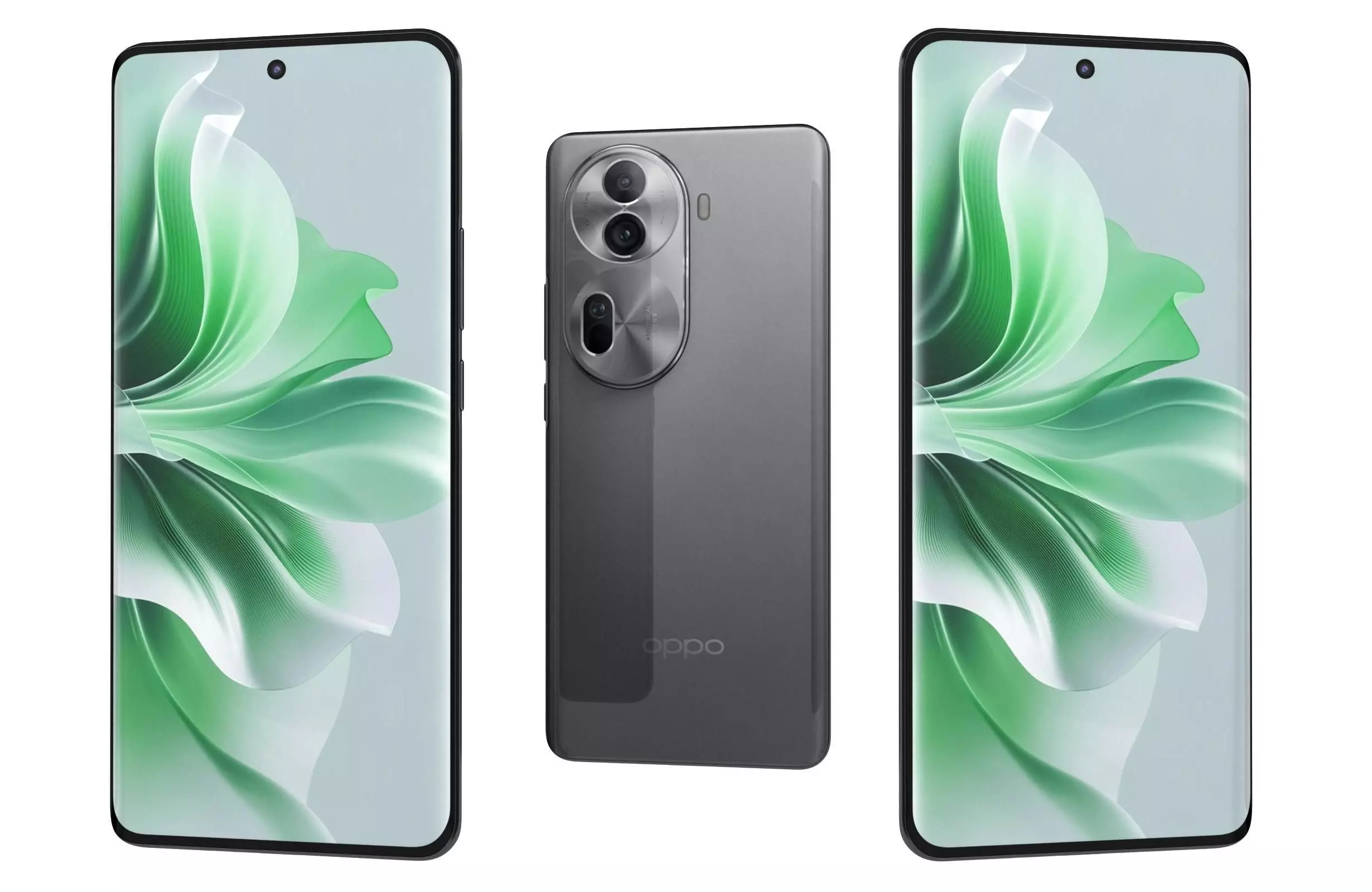 Oppo Reno11 Black 3D model_0