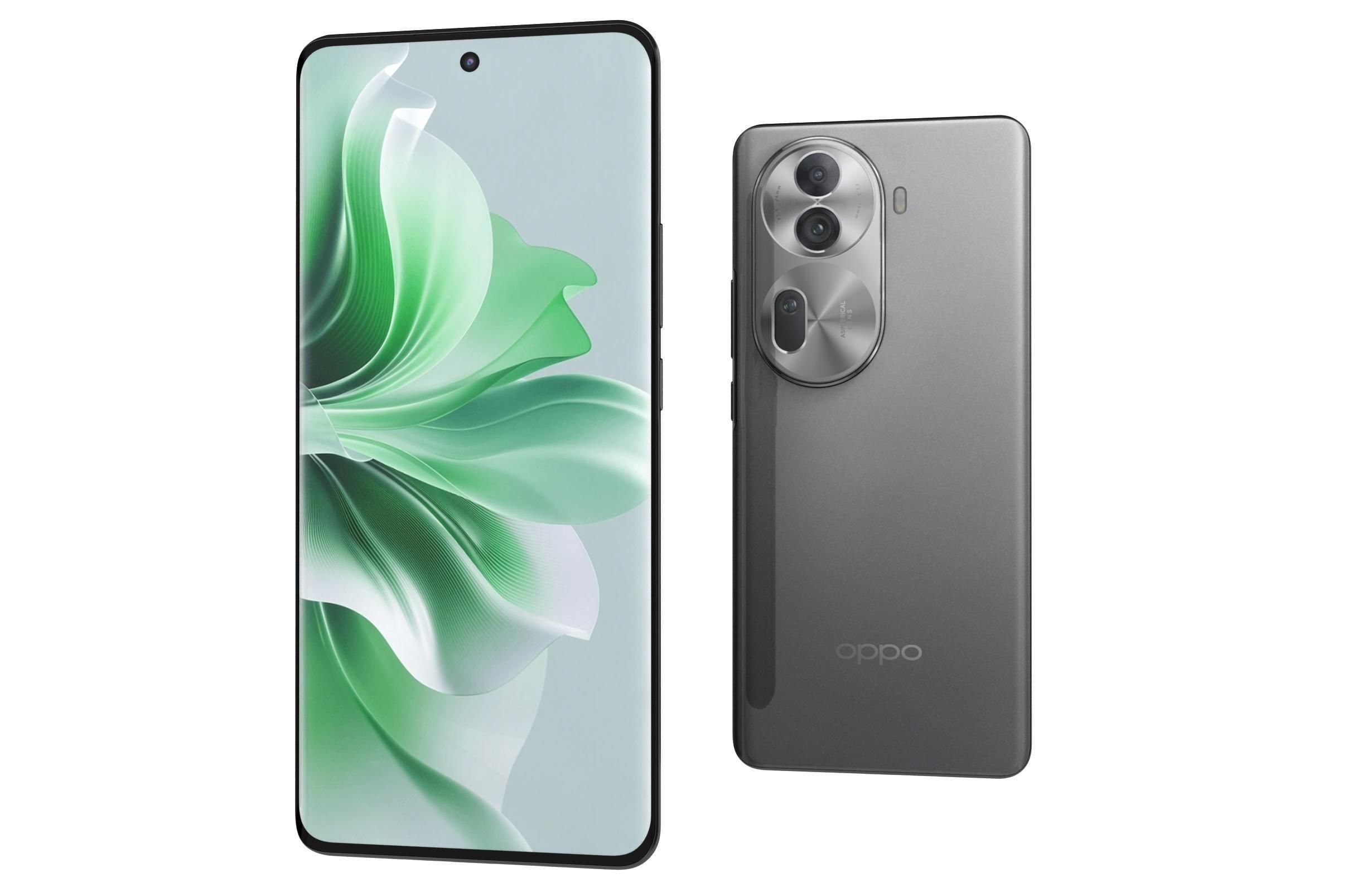 Oppo Reno11 Black 3D model_5