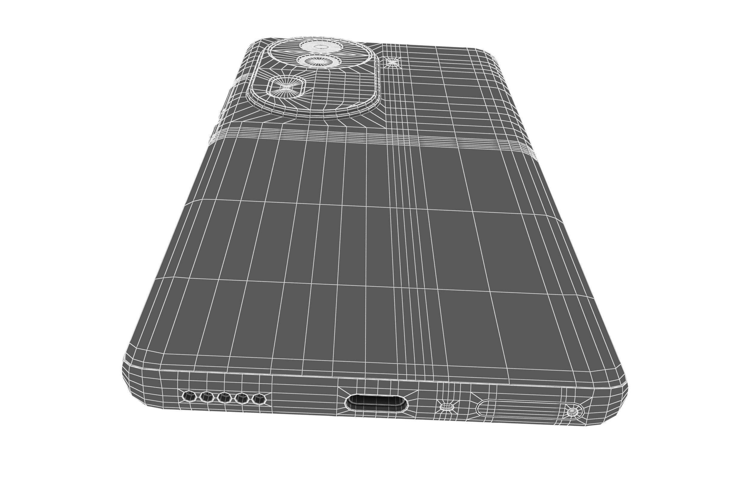 Oppo Reno11 Black 3D model_21