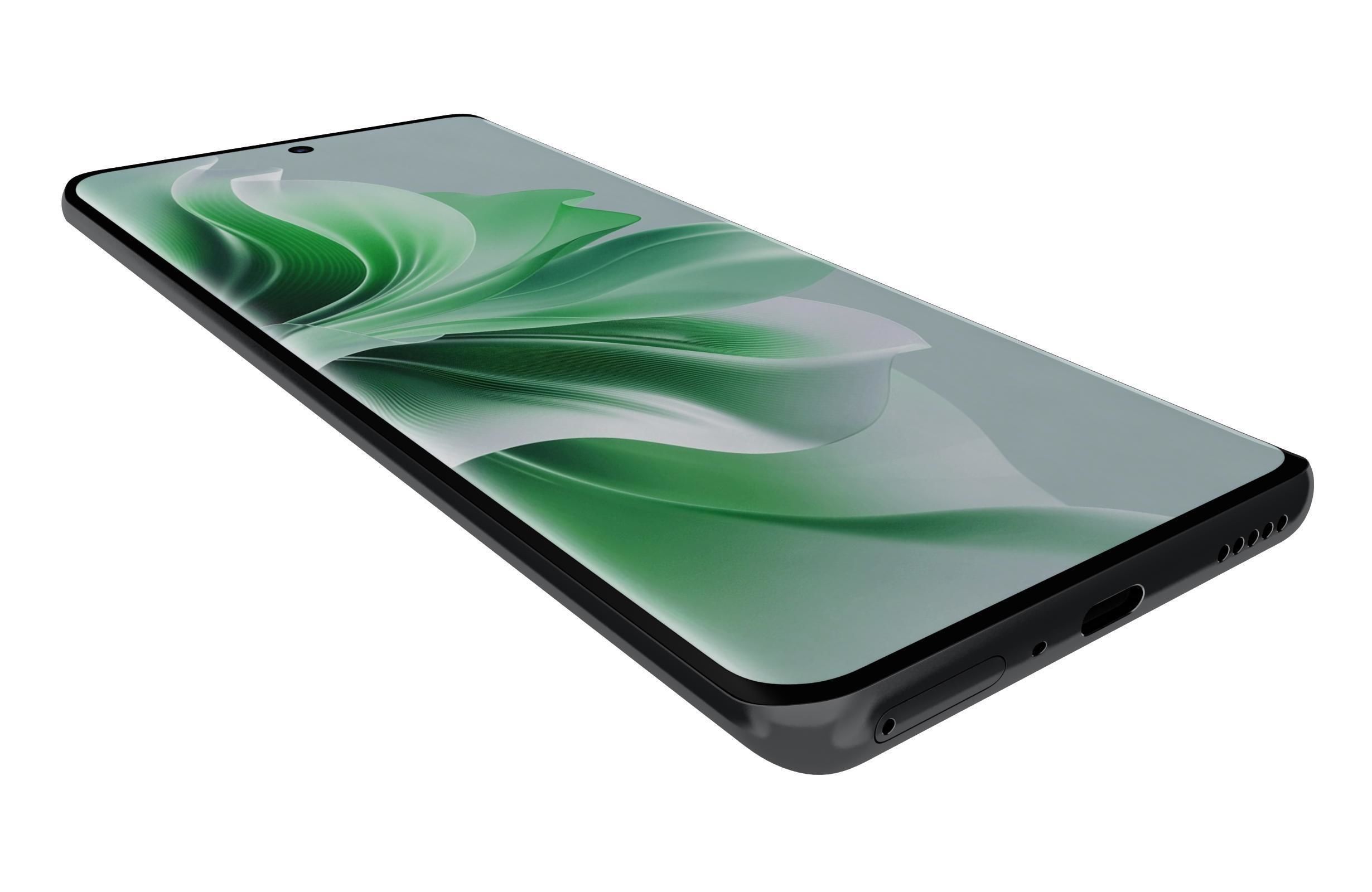 Oppo Reno11 Black 3D model_14