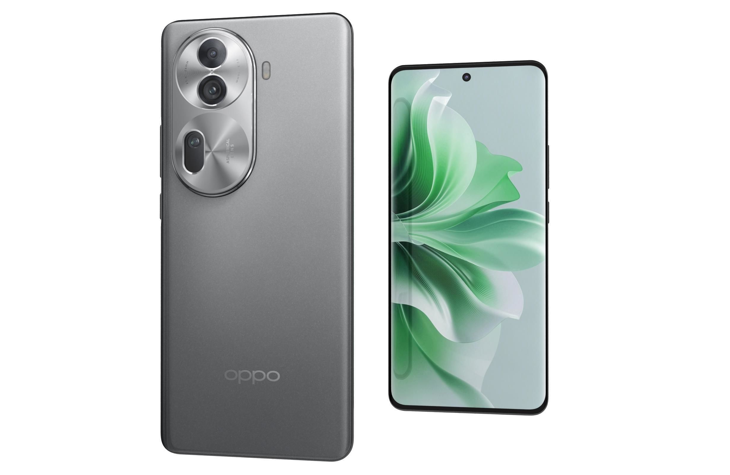 Oppo Reno11 Black 3D model_4