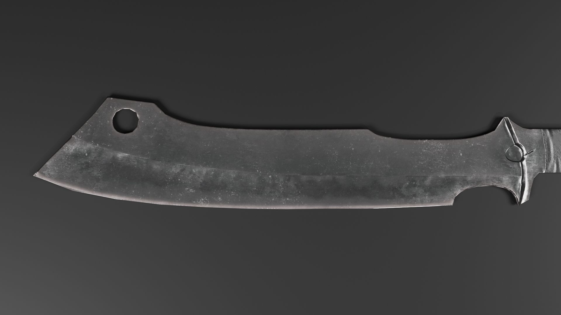 Sowrd-11 Low-poly 3D model_4