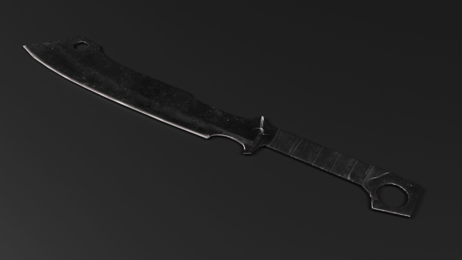 Sowrd-11 Low-poly 3D model_3