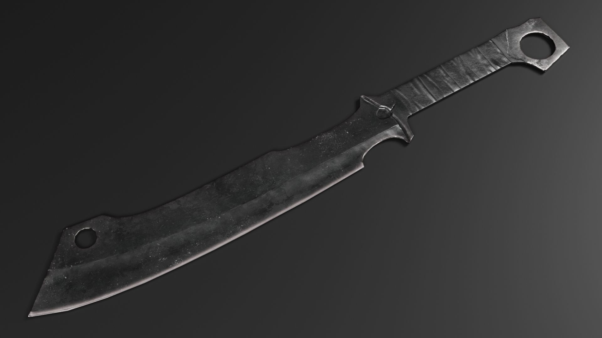 Sowrd-11 Low-poly 3D model_6