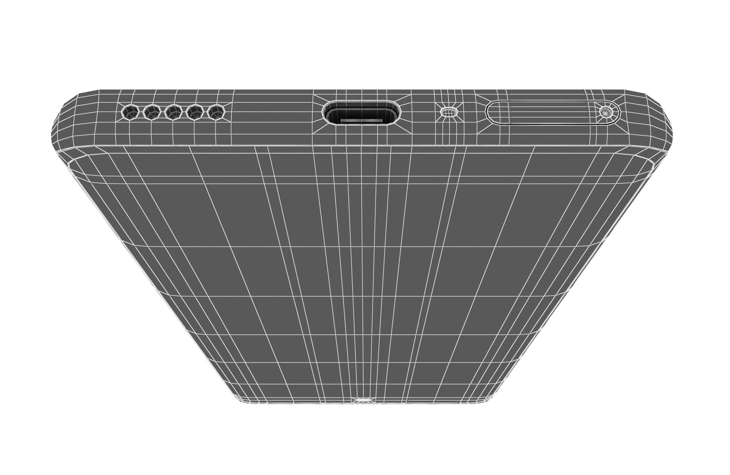 Oppo Reno 11 White 3D model_23