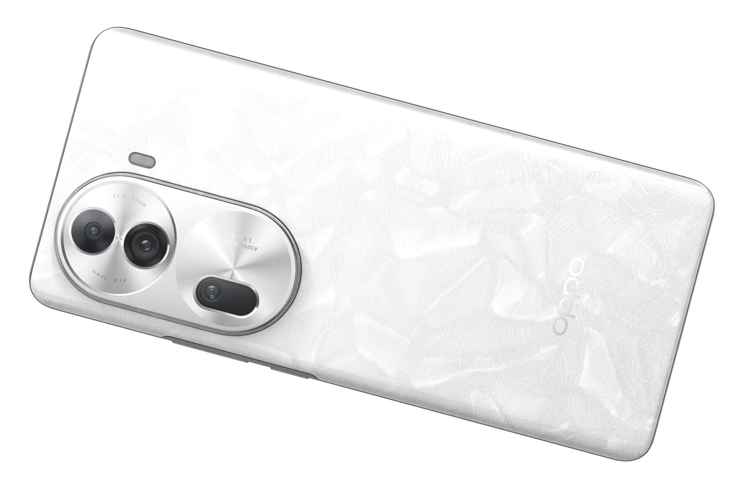 Oppo Reno 11 White 3D model_11