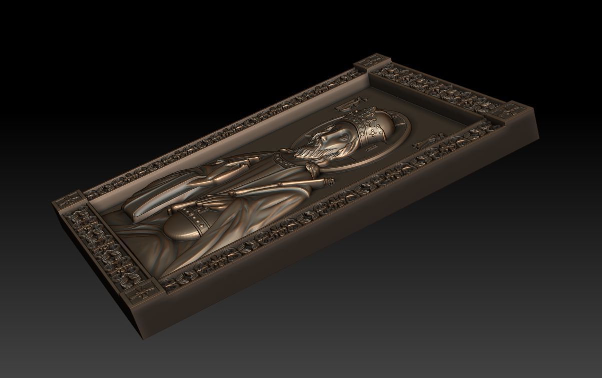 Christ Pantocrator 3D model_3