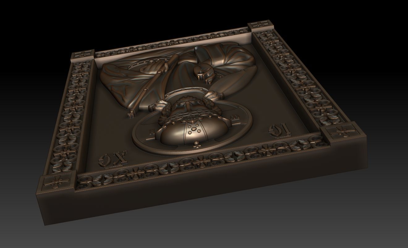 Christ Pantocrator 3D model_6