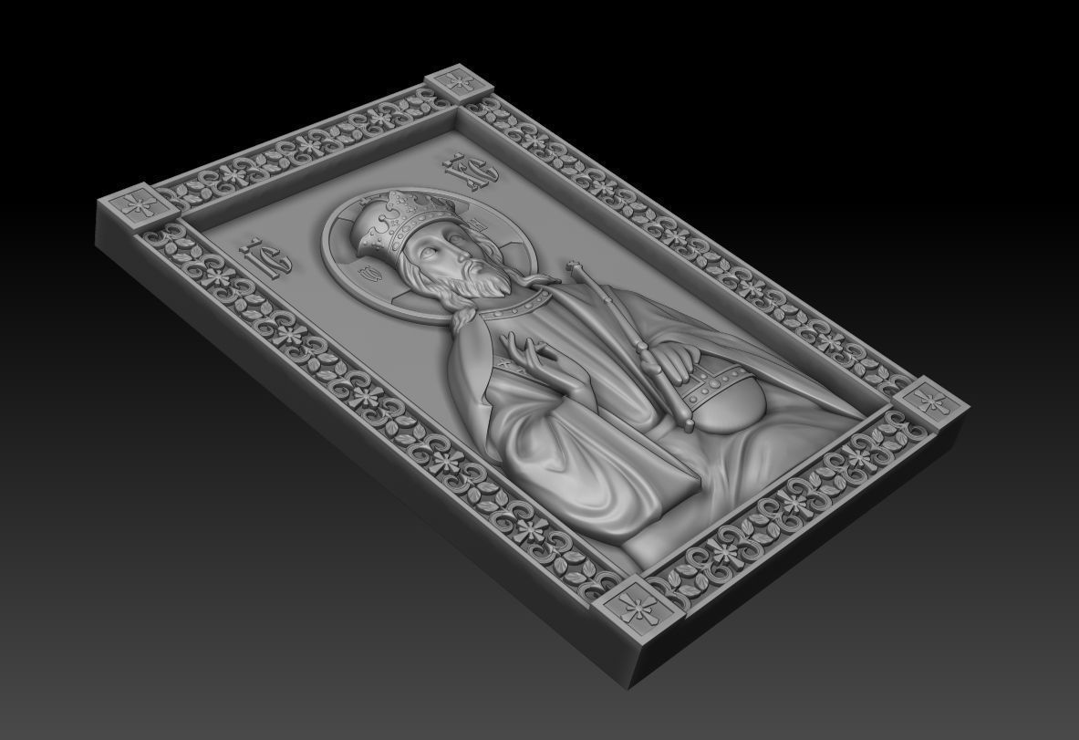 Christ Pantocrator 3D model_13
