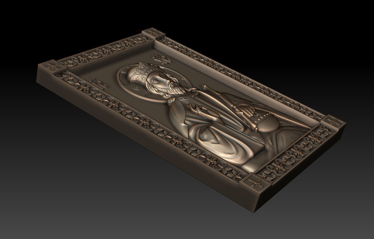 Christ Pantocrator 3D model_1