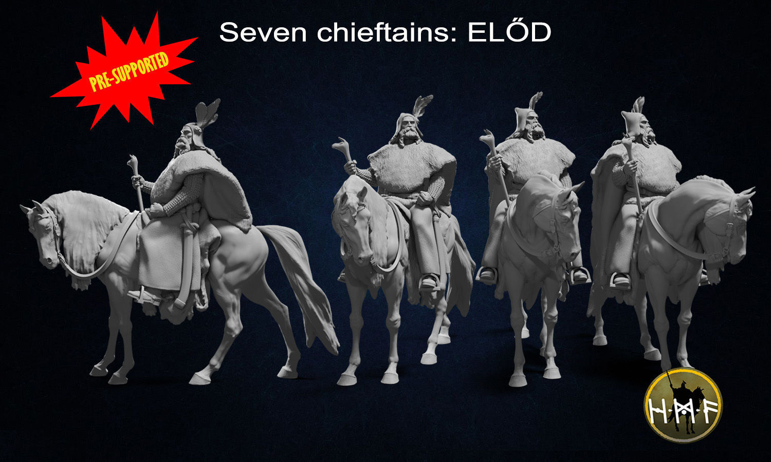Seven chieftains 3D print model_1