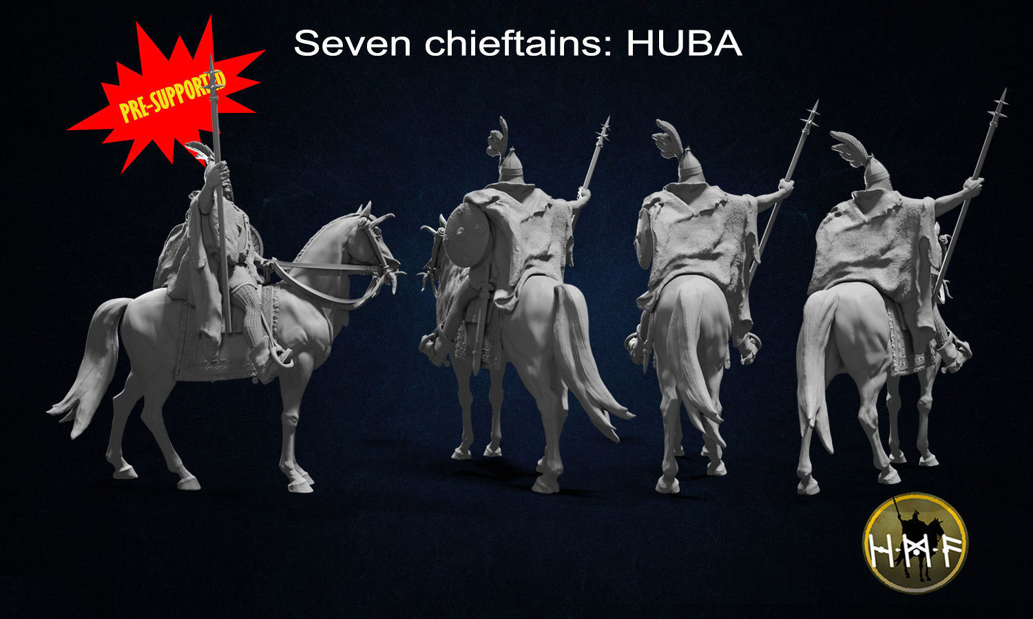 Seven chieftains 3D print model_4