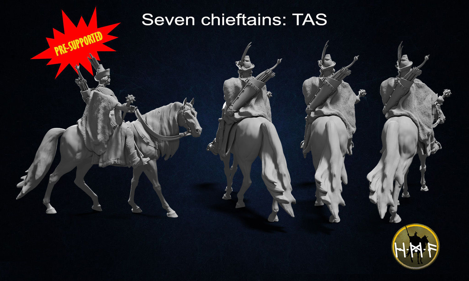 Seven chieftains 3D print model_6