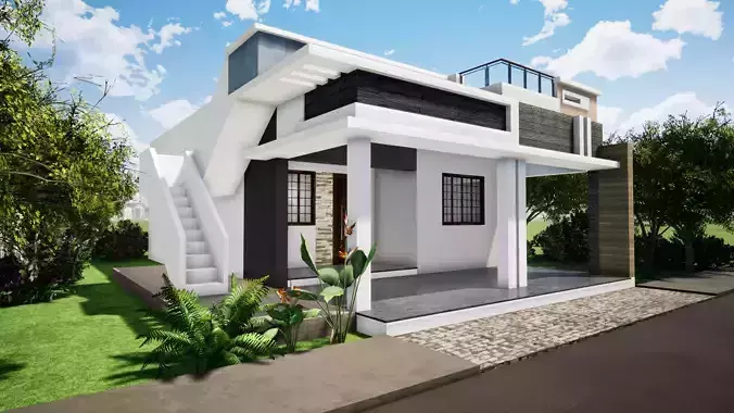 House 86 3D model