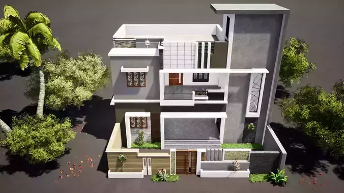 House 87 3D model