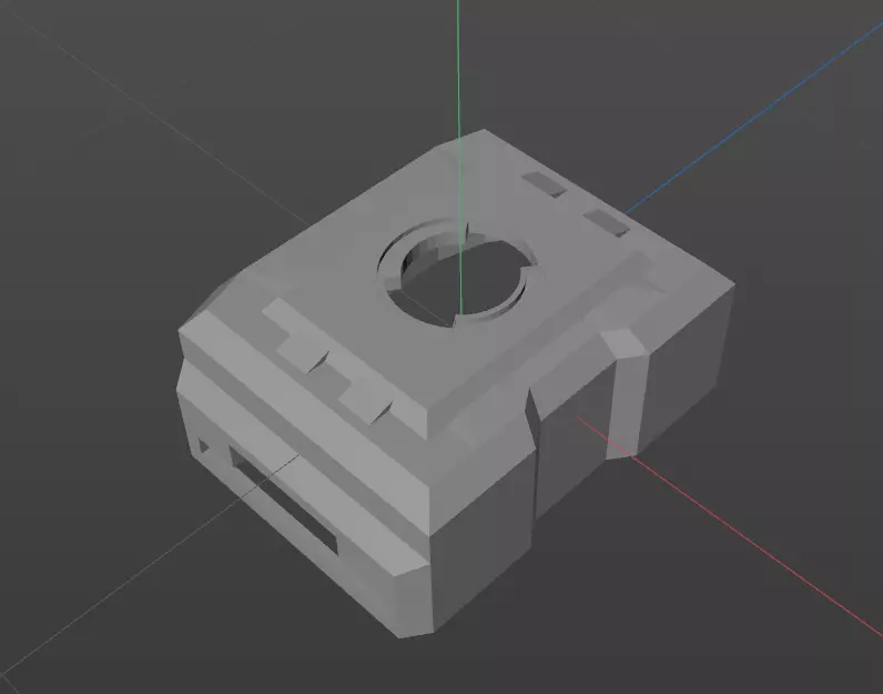 Kamen Rider 555 Delta Button 3D print model_0