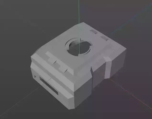 Kamen Rider 555 Delta Button 3D print model