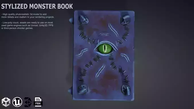 STYLIZED MONSTER BOOK