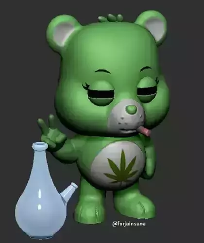 Funko Pop - Carebear - Kanabis 3D print model