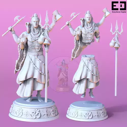 Shiva  3D print model