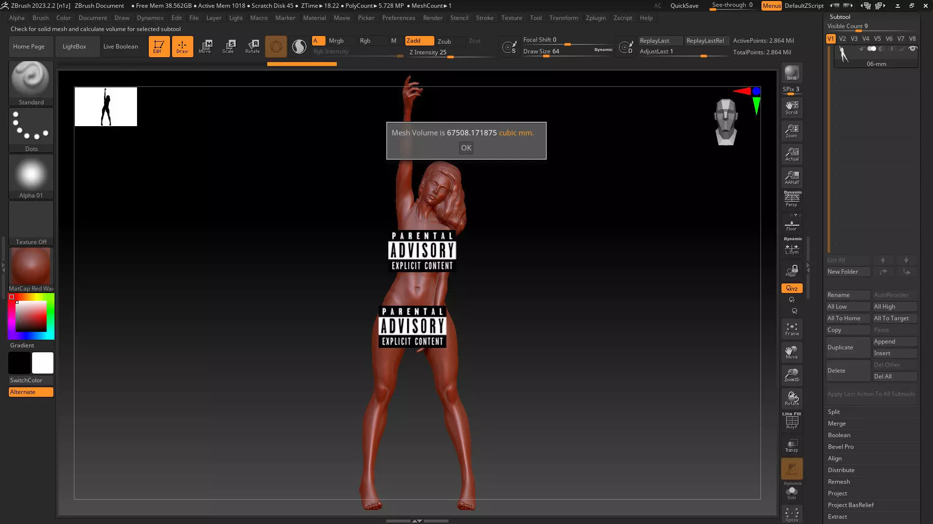 Sexy girl on STL 06 3D print model_0