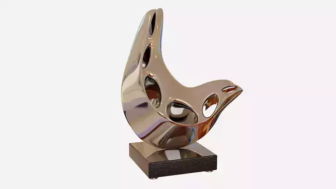 Modern Art Sculpture 3D model