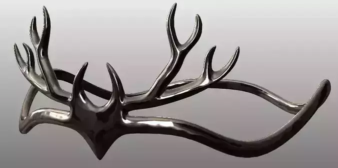 3D Ring Design Antler Ring