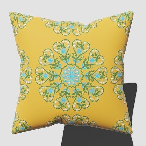 pillow 3D model