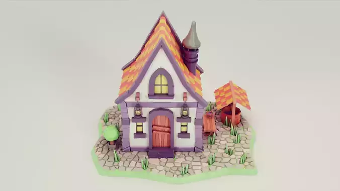cartoon house 01