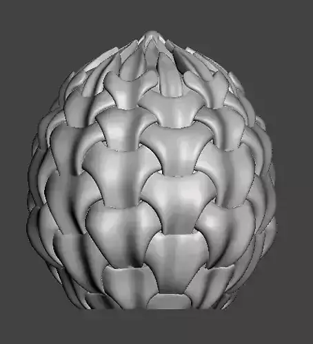 Parametric rattan woven candle