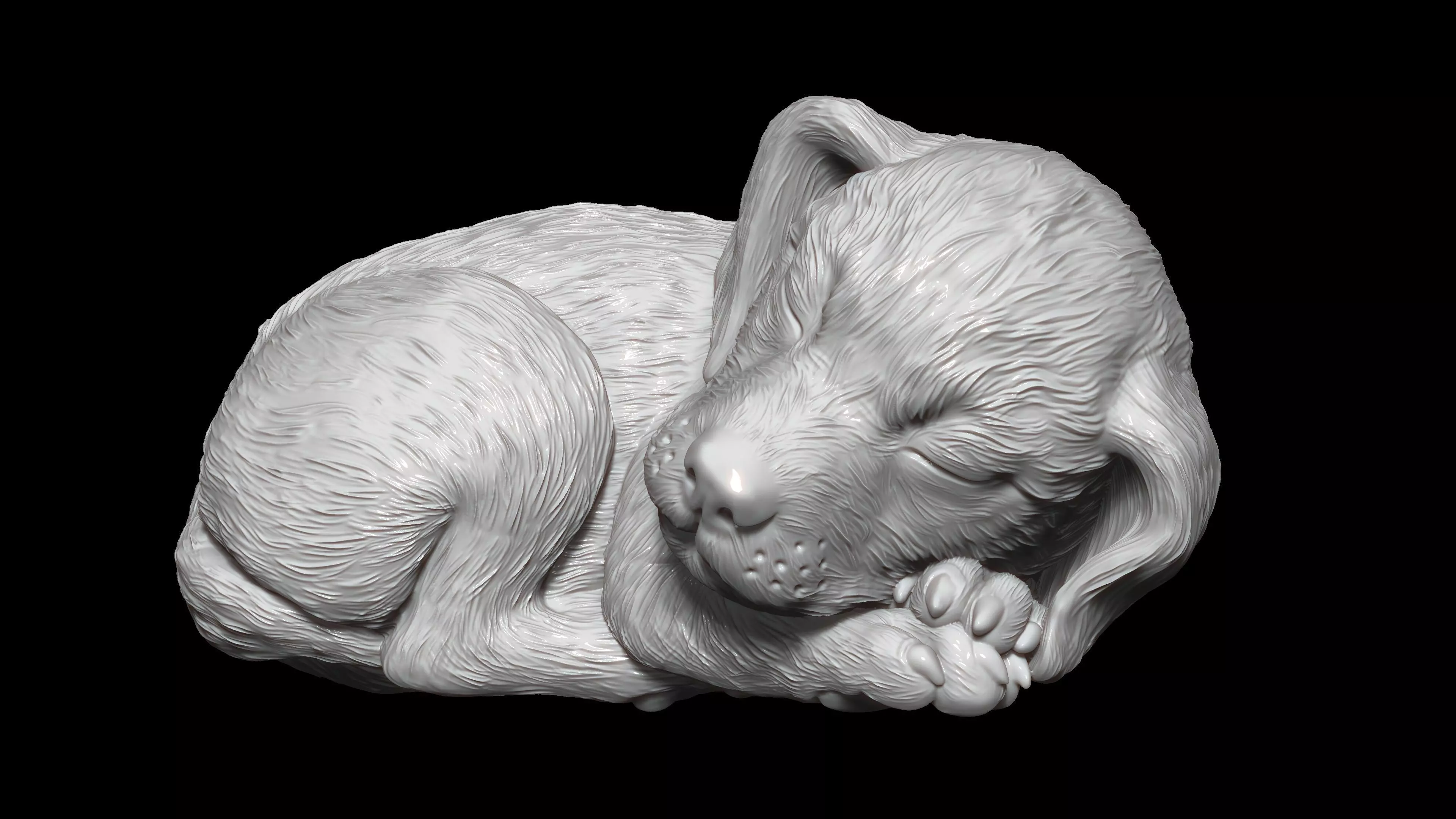 Puppy 3D print model