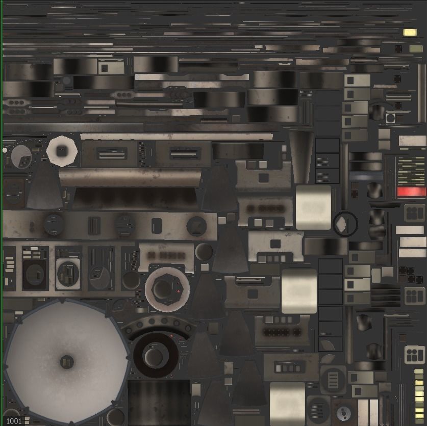 Simple Stylized Satellite Low-poly 3D model_19